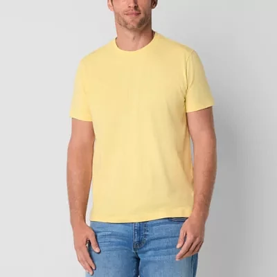 St. John's Bay Super Soft Mens Crew Neck Short Sleeve T-Shirt