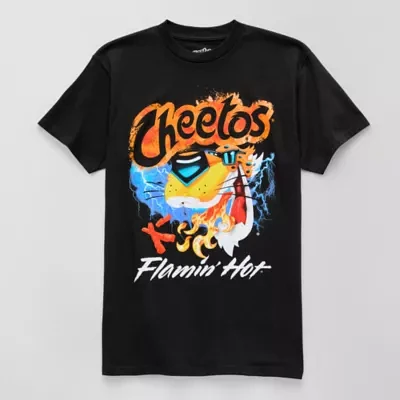 Mens Short Sleeve Flamin' Hot Cheetos Graphic T-Shirt