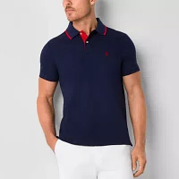 U.S. Polo Assn. Slim Fit Stretch Pique Mens Classic Short Sleeve Shirt