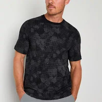 Xersion Mens Crew Neck Short Sleeve Graphic T-Shirt