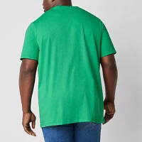 St. John's Bay Super Soft Big and Tall Mens Crew Neck Short Sleeve Moisture Wicking T-Shirt