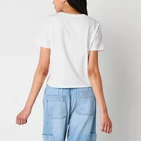 Juniors Les Patisseries French Pastries Semi Fit Tee Womens Crew Neck Short Sleeve Graphic T-Shirt