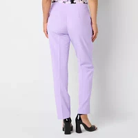 Black Label by Evan-Picone Womens Straight Fit Suit Pant