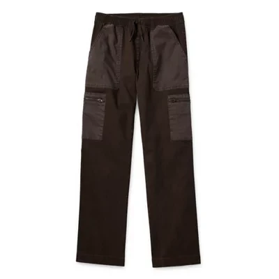 Thereabouts Little & Big Boys Pull-On Husky Straight Cargo Pant