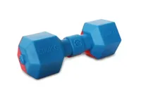 Pet Life Dumbbell Durable Water Floating Chew and Fetch Dog Toy