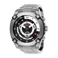 Invicta Reserve Mens Chronograph Silver Tone Stainless Steel Bracelet Watch 27049