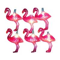 Kurt Adler 10-Light Flamingo Novelty Light Set