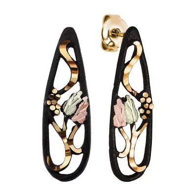 Landstroms Black Hills Gold Drop Earrings