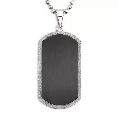 Men's Dog Tag Stainless Steel