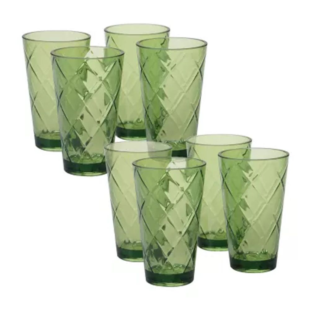 Certified International 8-pc. Acrylic Tumbler Glass