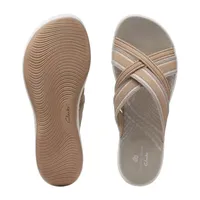 Clarks Womens Cloudsteppers Mira Isle Slide Sandals
