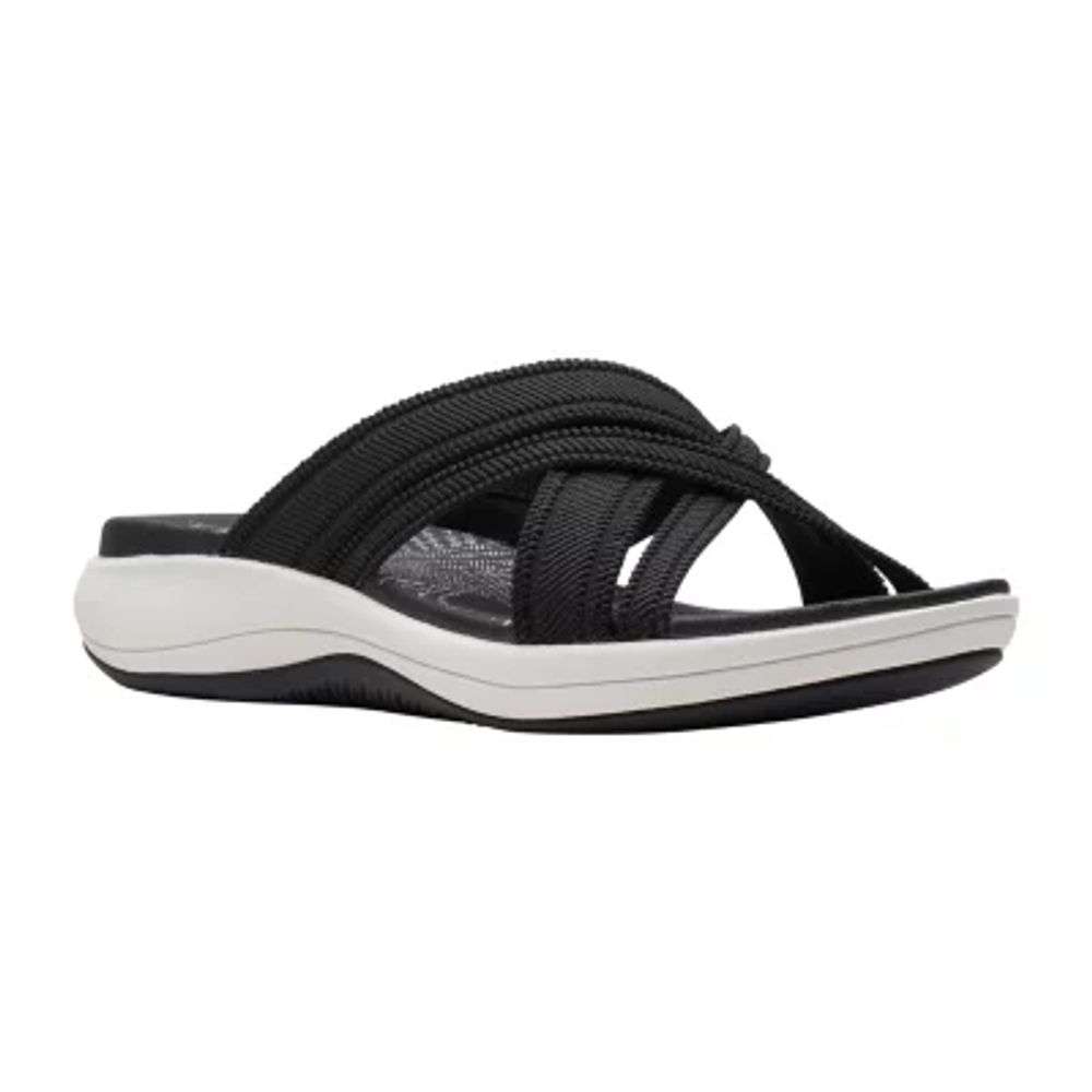 Clarks Womens Cloudsteppers Mira Isle Slide Sandals