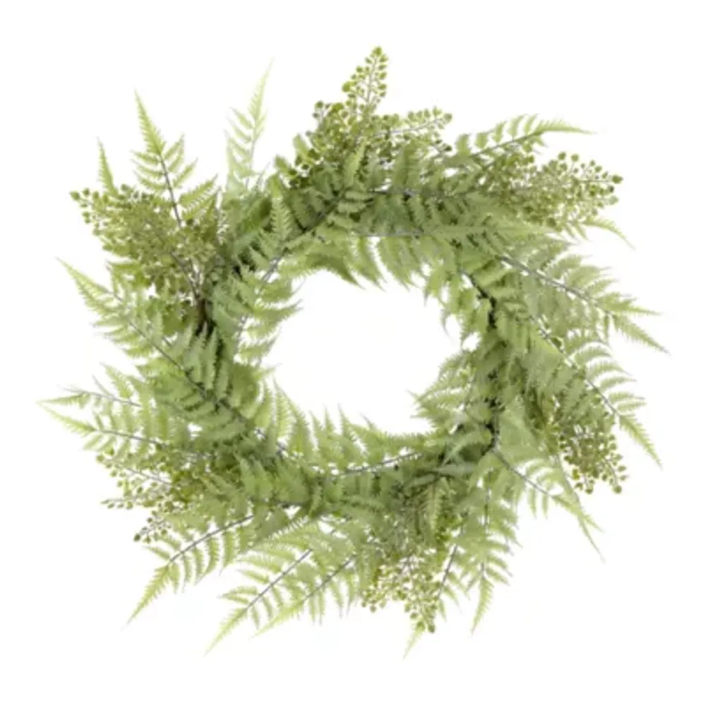 Linden Street 24" Fern Wreath