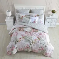 Laura Ashley Ailyn Floral Midweight Comforter