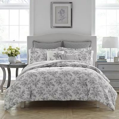 Laura Ashley Annalise Floral Midweight Comforter