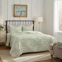 Laura Ashley Brompton Floral Reversible Quilt Set