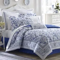 Laura Ashley Charlotte Floral Midweight Comforter