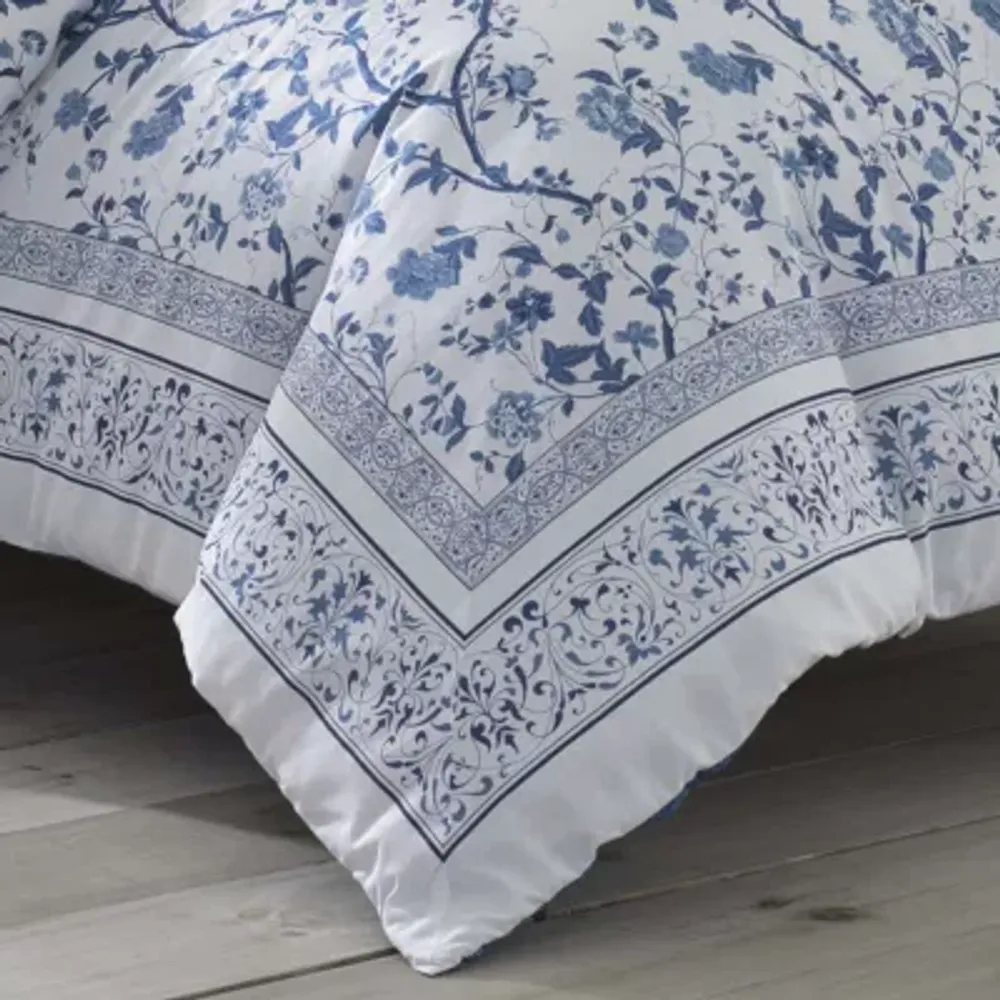 Laura Ashley Charlotte Floral Midweight Comforter