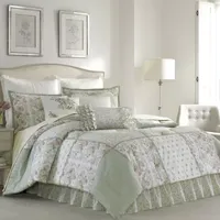 Laura Ashley Harper Floral Midweight Comforter