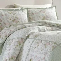 Laura Ashley Harper Floral Midweight Comforter