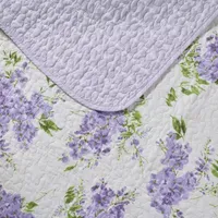 Laura Ashley Keighley Floral Reversible Quilt Set