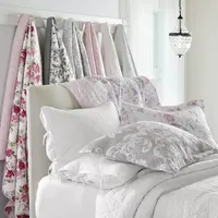 Laura Ashley Lidia Floral Reversible Quilt Set