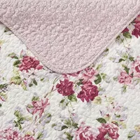 Laura Ashley Lidia Floral Reversible Quilt Set