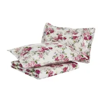 Laura Ashley Lidia Floral Reversible Quilt Set