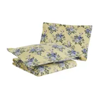 Laura Ashley Linley Floral Reversible Quilt Set