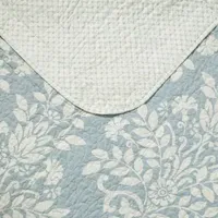 Laura Ashley Rowland Floral Reversible Quilt Set