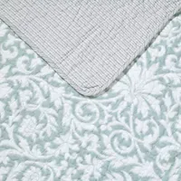 Laura Ashley Mia Floral Reversible Quilt Set