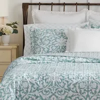 Laura Ashley Mia Floral Reversible Quilt Set