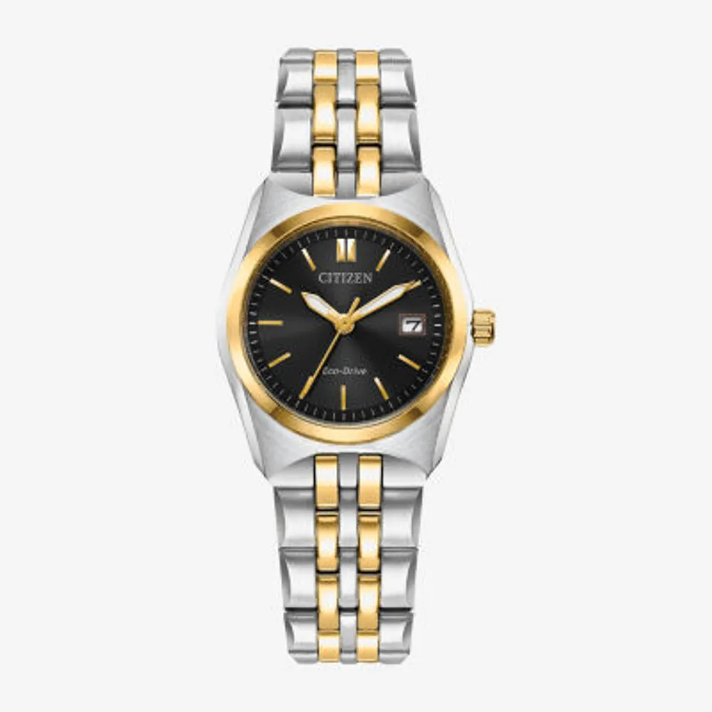 Citizen Corso Unisex Adult Two Tone Stainless Steel Bracelet Watch Ew2299-50e
