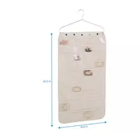 Home Expressions 80 Pocket Hanging Jewelry Organizer