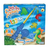 Pressman Let'S Go Fishin' 123 In The Sea! Board Game