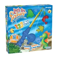 Pressman Let'S Go Fishin' 123 In The Sea! Board Game