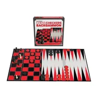 Pressman Classic Games - Chess/Checkers/Backgammon Board Game