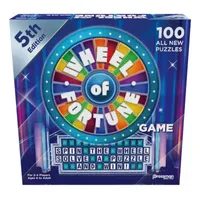 Pressman Wheel Of Fortune Game: 5th Edition Puzzle