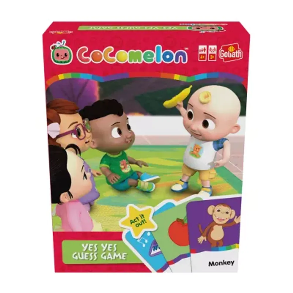 Goliath Cocomelon Yes Yes Guess Game Cocomelon Card Game