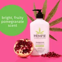Hempz Pomegranate Herbal Body Moisturizer 17 Oz.
