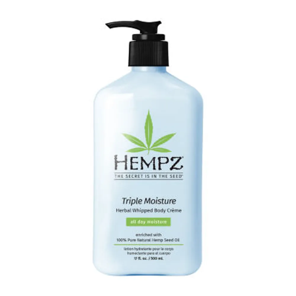 Hempz Triple Moisture Herbal Whipped Body Creme 17oz.