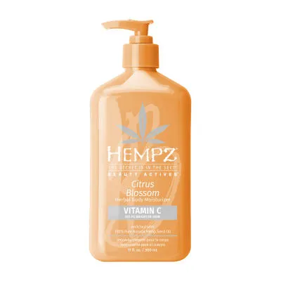 Hempz Citrus Blossom Herbal Body Moisturizer With Brightening Vitamin C 17 Oz.