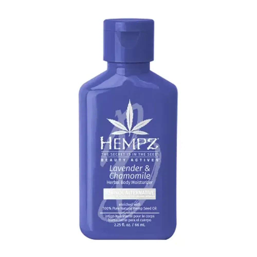 Hempz  Mini Lavender & Chamomile Bakuchiol Infused Herbal Body Moisturizer 2.25 Oz.