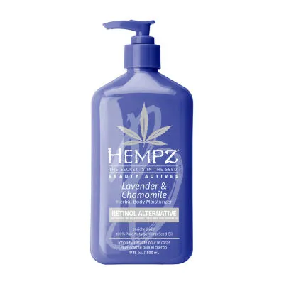 Hempz  Lavender & Chamomile Herbal Body Moisturizer With Retinol Alternative 17 Oz.