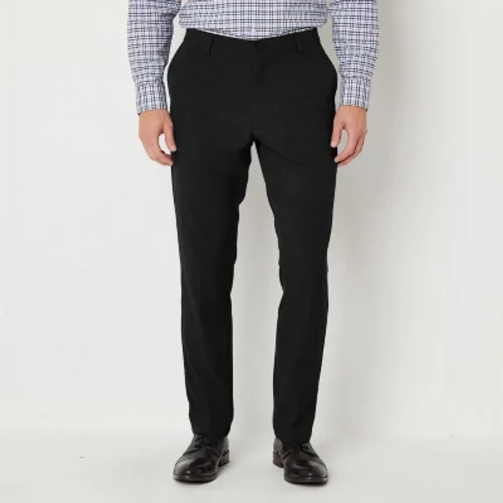 Van Heusen 4way Stretch Traveler Mens Straight Fit Flat Front Pant