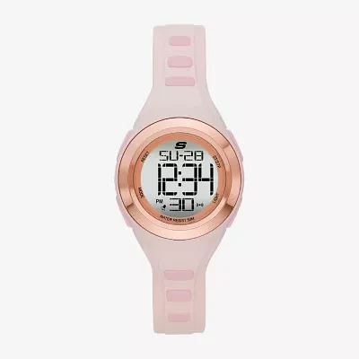 Skechers Womens Pink Strap Watch Sr2115
