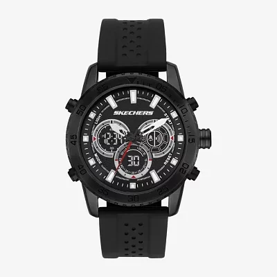 Skechers Mens Black Strap Watch Sr5156