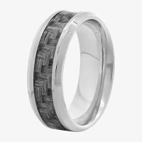 8MM Stainless Steel Wedding Band