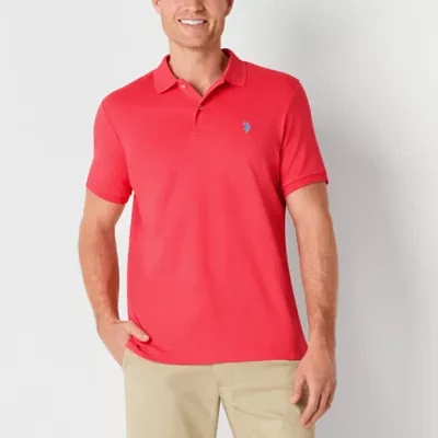 U.S. Polo Assn. Interlock Mens Classic Fit Short Sleeve Shirt