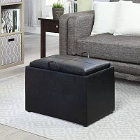 Designs 4 Comfort Accent Storage Ottoman